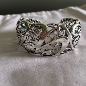 Carolyn Pollack sterling silver signature cuff